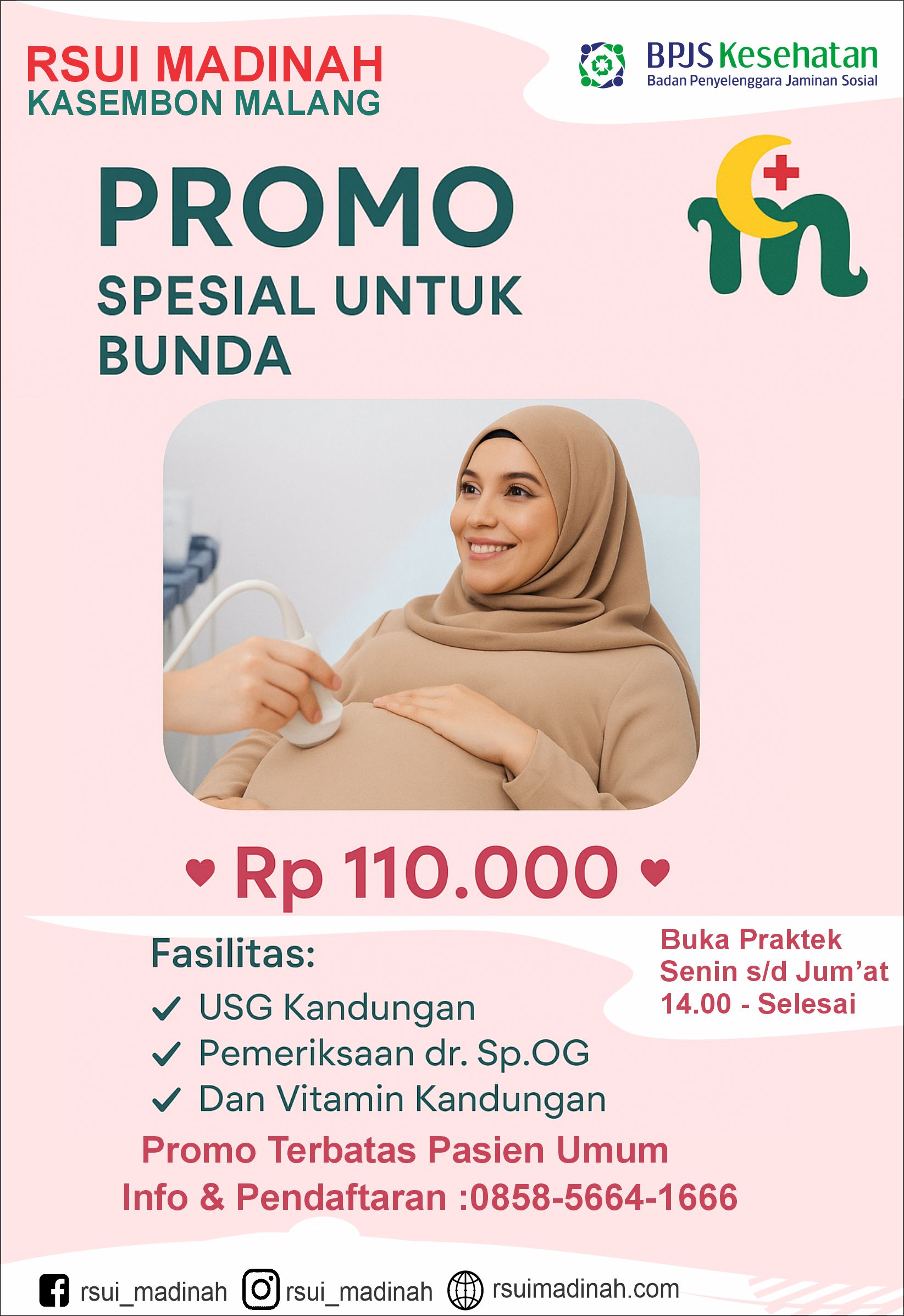 Promo USG Kandungan 110rb
