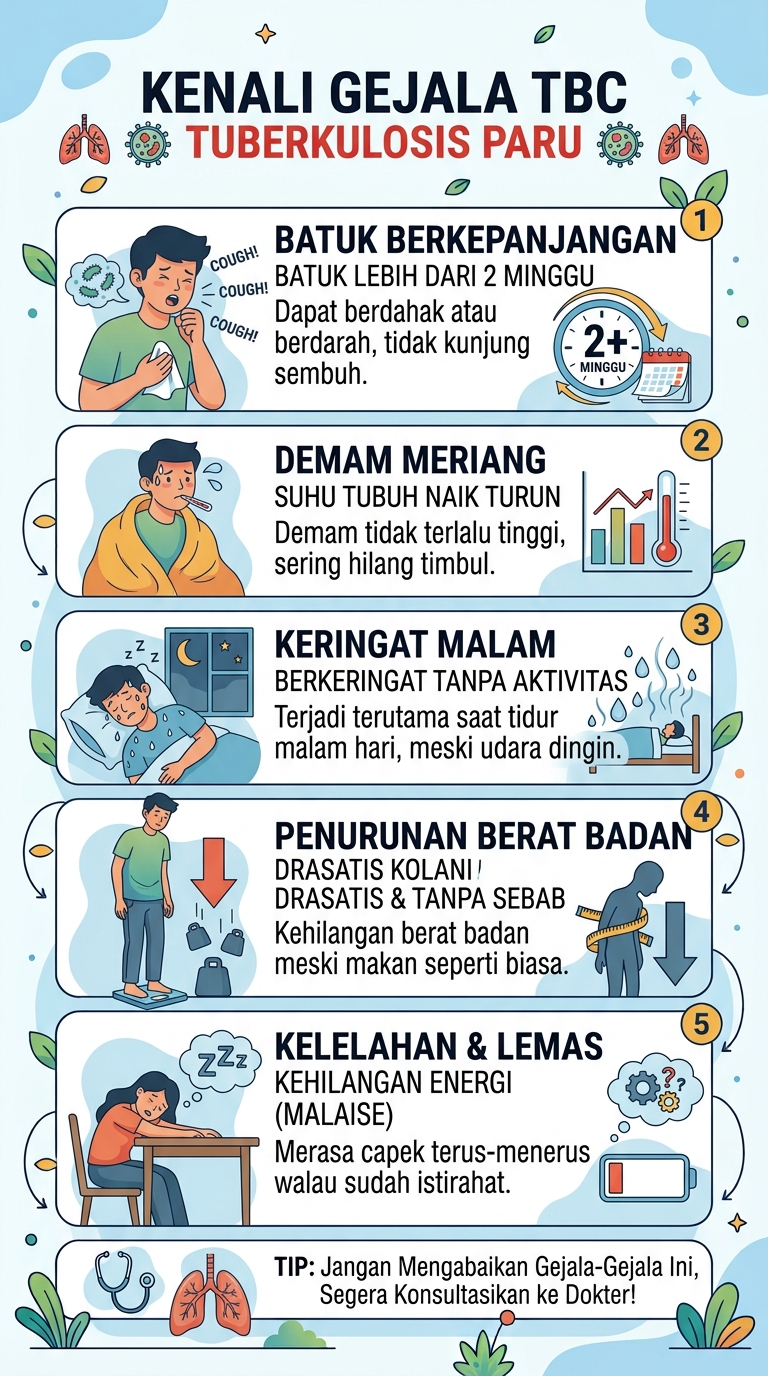 TBC di Usia Muda: Kenali Gejala, Cara Penularan, dan Kapan Harus ke Dokter