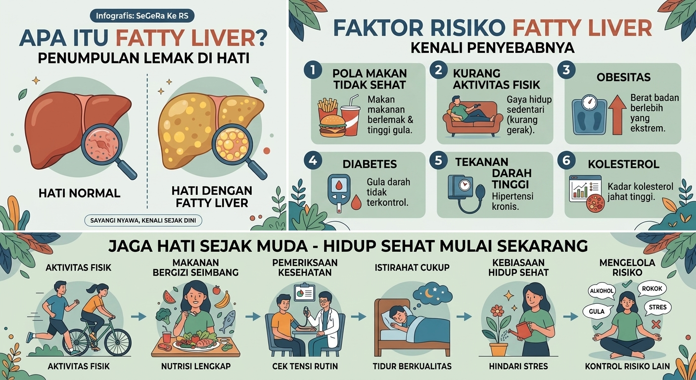 Fatty Liver di Usia Muda: Kenali Gejala, Penyebab, dan Cara Menjaga Kesehatan Hati