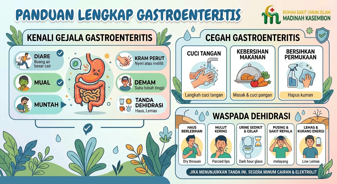 Jangan Sepelekan Diare dan Muntah, Kenali Gastroenteritis Sejak Dini
