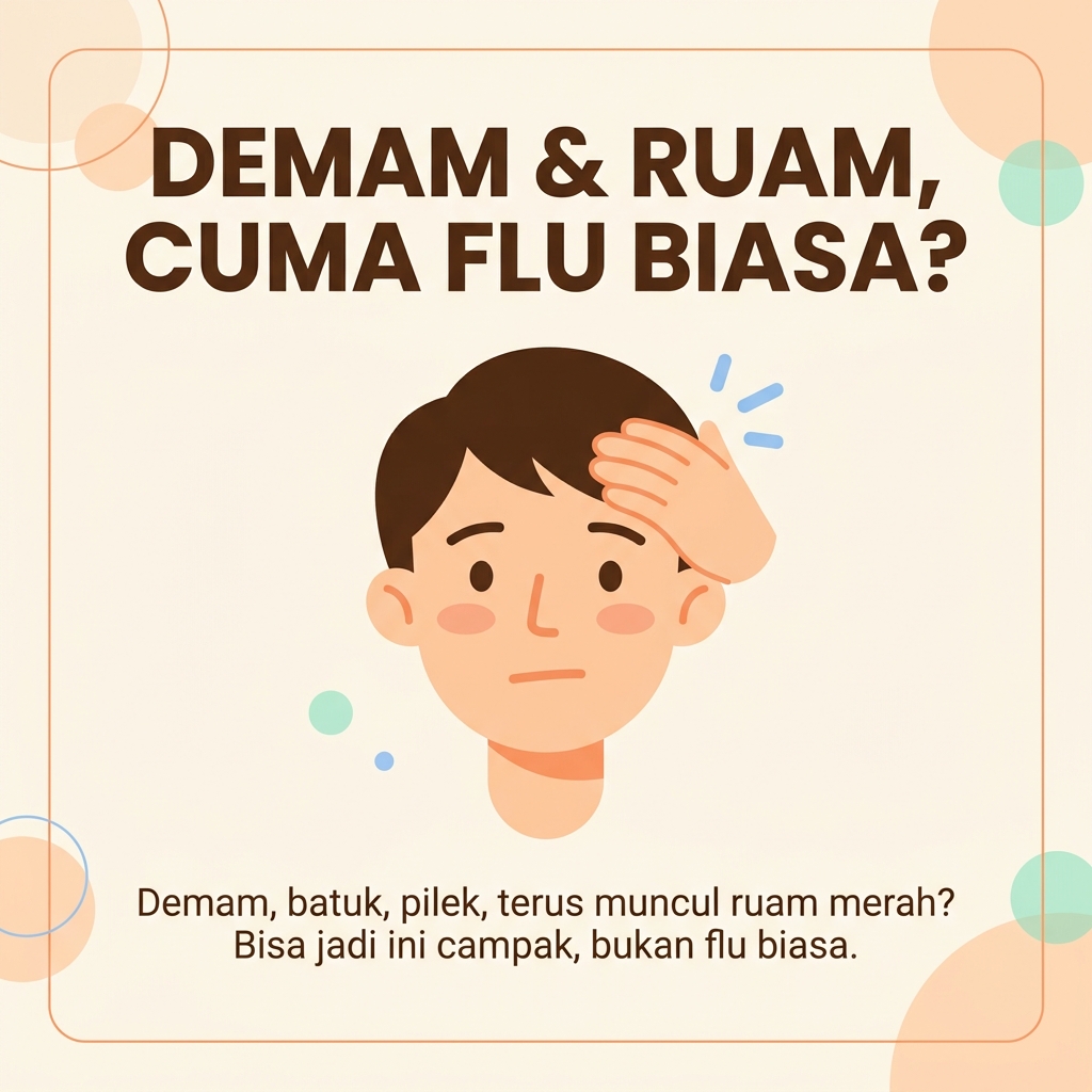 Campak: Kenali Gejala Awal, Cara Penularan, dan Kapan Harus ke Dokter